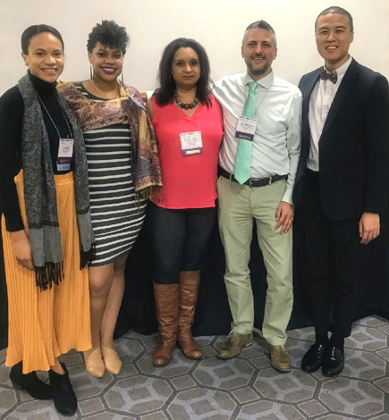 Researchers at the ISTSS Conference 2018