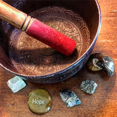 A caring group of mental health professionals - a bowl.