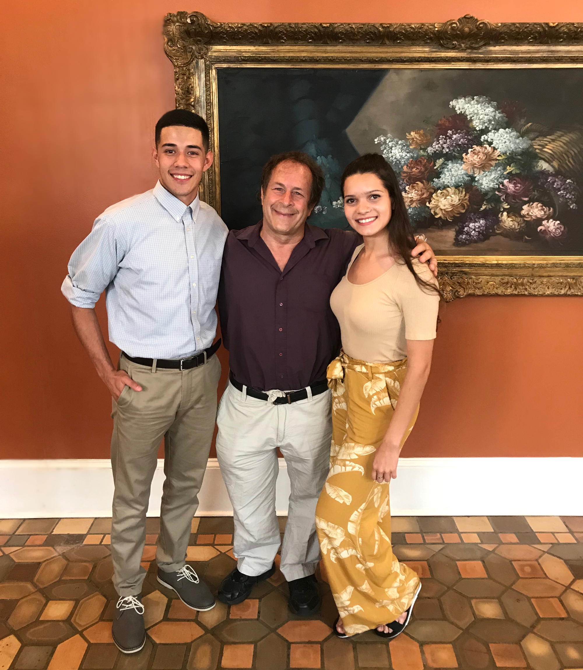 Joel Lopez, Zoe Jahn, and Rick Doblin in Louisville, KY