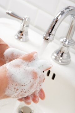 hand washing